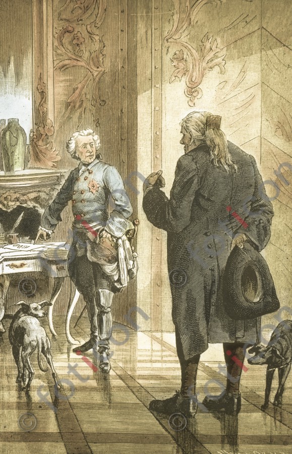 Friedrich der Große und der Müller Arnold ; Frederick the Great and the Miller Arnold (foticon-simon-fr-d-grosse-190-055.jpg)